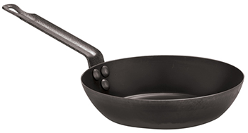 Black Steel Frying Pan